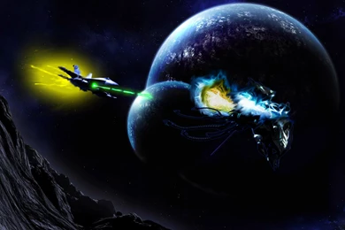 Epic Space Battle By DrilburNG On DeviantArt