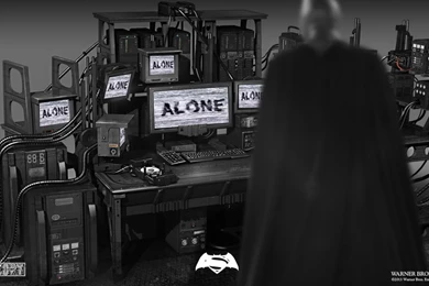 Batman Vs. Superman Concept Art 'Bat Computer' By TouchboyJ Hero ...