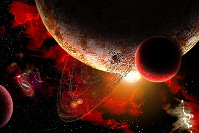 Firey Cosmos Wallpapers   Fantasy Wallpapers