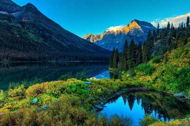 Lushus Lakes And Mountains 4K Wallpapers