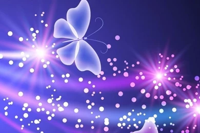 Download Wallpapers 640x1136 Neon, Butterfly, Light, Abstract ...