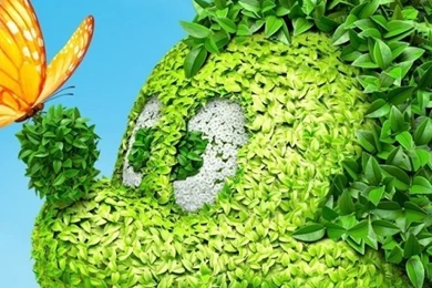 Download Wallpapers 750x1334 Mickey Mouse, Grass, Flowers ...