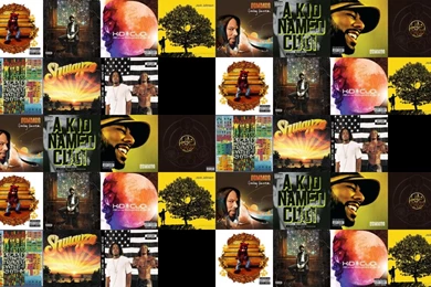 Kanye West Graduation Kid Cudi Man On Moon Wallpapers « Tiled ...