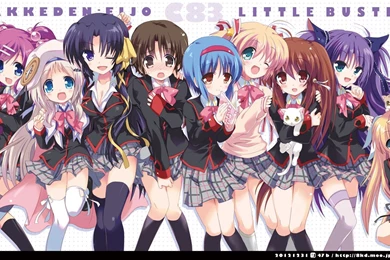 Futaki Kanata Group Hizuki Yayoi Kurugaya Yuiko Little Busters ...
