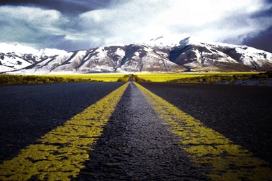 Mountain Road Wallpapers HD