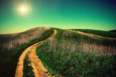 Uphill Road HD Wallpapers