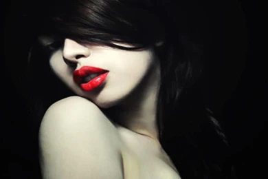 RED LIPS WALLPAPER (