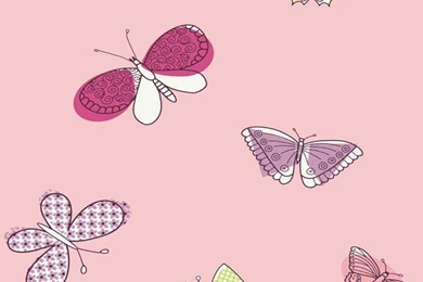 Purple Pink Dot Layers PW3970 Wallpapers   Interior Home Decor