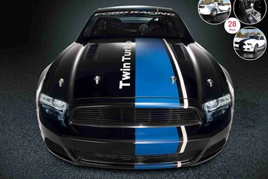2012 Ford Mustang Cobra Jet Twin Turbo Concept Black   Front ...