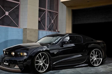 Ford Mustang Black Wallpapers 107270