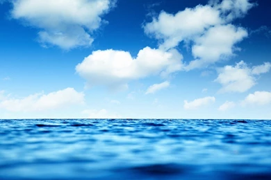 Water Ocean Sea Blue Skies Wallpapers