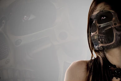 Skull Girl Wallpapers Wide Photos