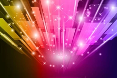 Abstract Vector Illustration Backgrounds Of Colorful Light