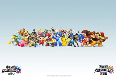 Super Smash Bros. Wii U/3DS Wallpapers (1200x800) By PacDuck On ...