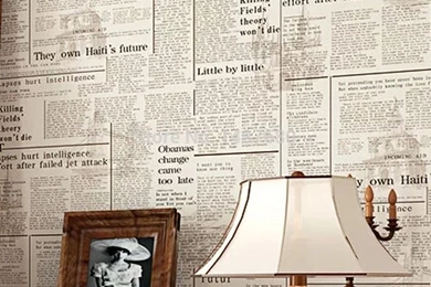 Online Buy Wholesale Wallpapers Newspaper From China Wallpapers ...