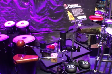 2014 Winter NAMM Latin Percussion Universal Vibraslap Mount   YouTube