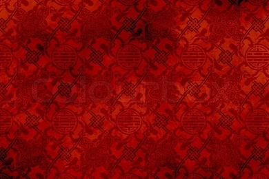 Chinese Red Textured Pattern In Filigree For Backgrounds Or ...