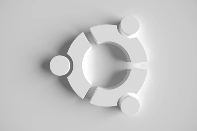 Ubuntu Simple White Wallpapers   WideWallpaper.info