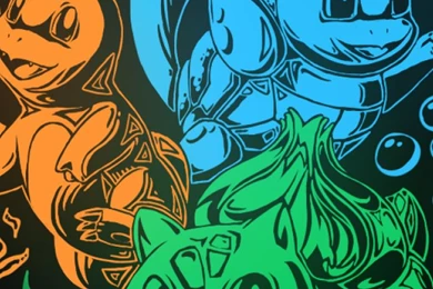 HDscreen: Bulbasaur Charmander Pokemon Squirtle Kanto Desktop ...