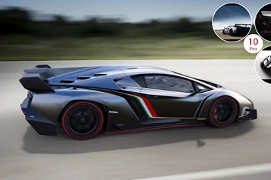2013 Lamborghini Veneno   Side