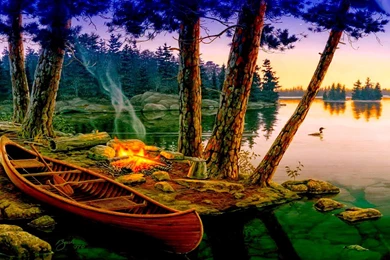 PICNIC SPOT WALLPAPER   (