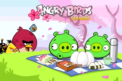 Download Wallpapers 3840x2160 Angry Birds Seasons, Angry Birds ...