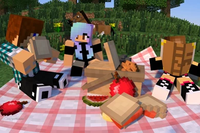 Minecraft Wallpapers 6 Make A Picnic By Neps Gear Plutie On DeviantArt