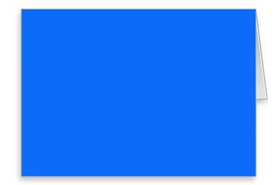 Solid Blue Solid Backgrounds Solid Color Greeting Card