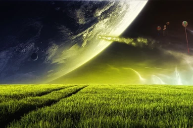 Gallery For   Alien Landscape Wallpapers Widescreen