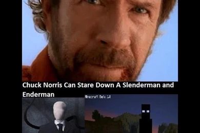 Chuck norris slenderman and enderman stare down wallpaper facts e649e053978aaf32eb0cfdd88fa9745d large 402193.jpg