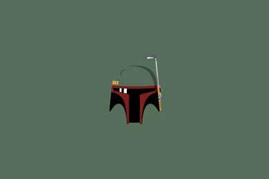 Star Wars, Boba Fett, Minimalism, Bounty Hunter, Helmet Wallpapers HD