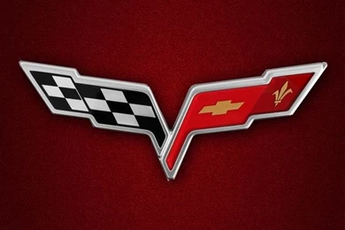 Gallery For   Corvette Logo Wallpapers