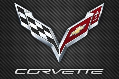 Gallery For   Corvette Logo Wallpapers