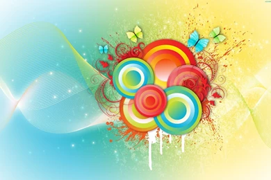 Colorful Circles Wallpapers