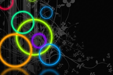 Abstract Colored Ring iPad Wallpapers Download