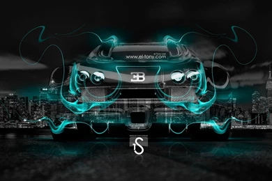 Bugatti Veyron Back Fire Crystal City Car 2014 « El Tony
