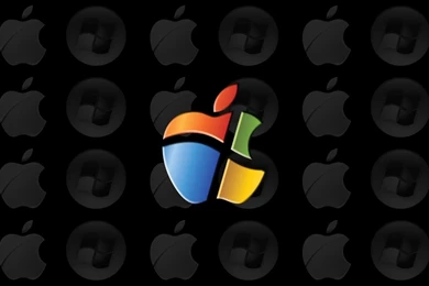 Gallery For   Apple Vs Microsoft Wallpapers