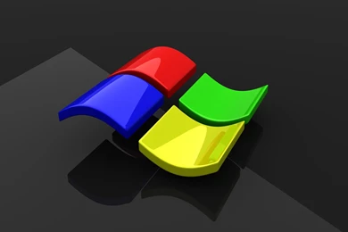 Microsoft Windows Glossy Texture Logos Wallpapers   (