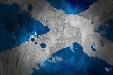 Scotland   Painted Flag By ManePL On DeviantArt