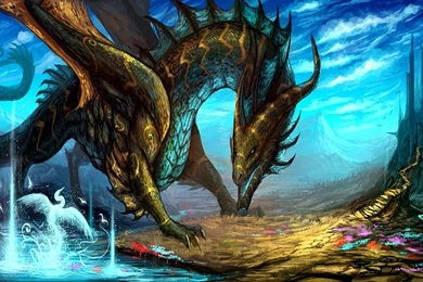 Dragons Fantasy Art Abstract Fantasy Dragon Wallpapers