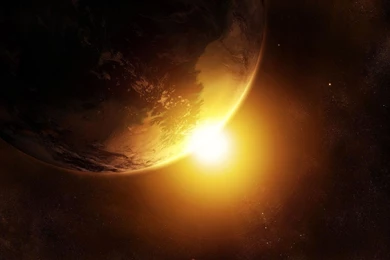 Earth And Sun Wallpapers   Fantasy Wallpapers