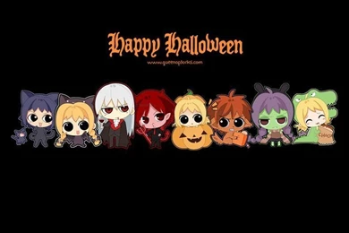 Happy Halloween   Anime Girls Wallpapers