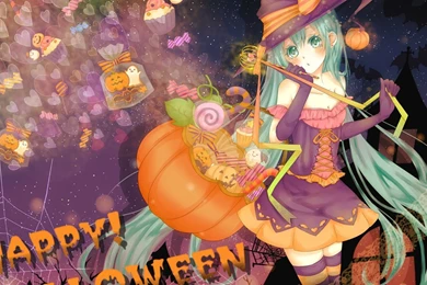 Halloween Anime Girl Wallpapers