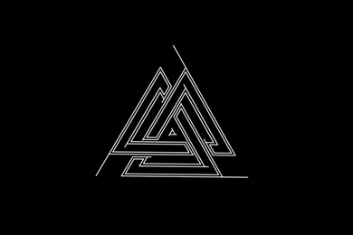 Valknut Minimalist   Black Wallpapers By Jauplafer On DeviantArt
