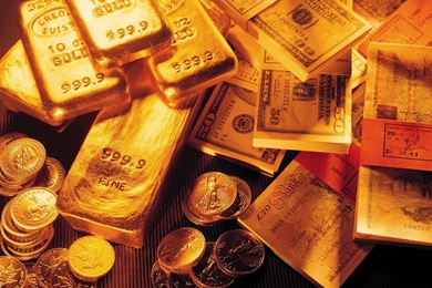 Gold And Currency Notes Wallpapers And Images   Wallpapers ...