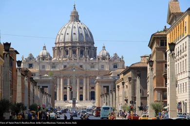 Free Italy Rome Wallpapers Saint Peters Via Della Concilliazione ...