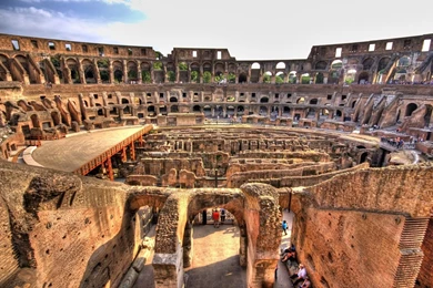 Inside Colosseum Rome Italy Desktop Wallpaper.jpg