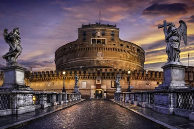Castel Sant'Angelo, Rome, Italy, Mausoleum Of Hadrian, Cities ...