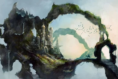 Fantasy Castle HD Desktop Wallpapers : High Definition : Fullscreen ...