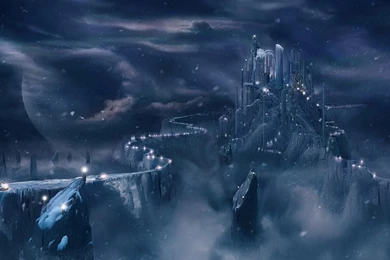 FANTASY CASTLE WALLPAPER   (